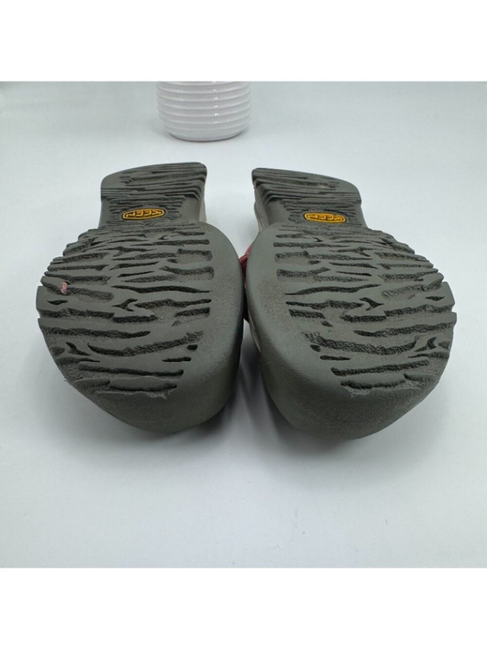 Keen Whisper 5127 Slide Sandal Womens 8.5 Gray Synthetic Hiking Trail Waterproof - Picture 14 of 16